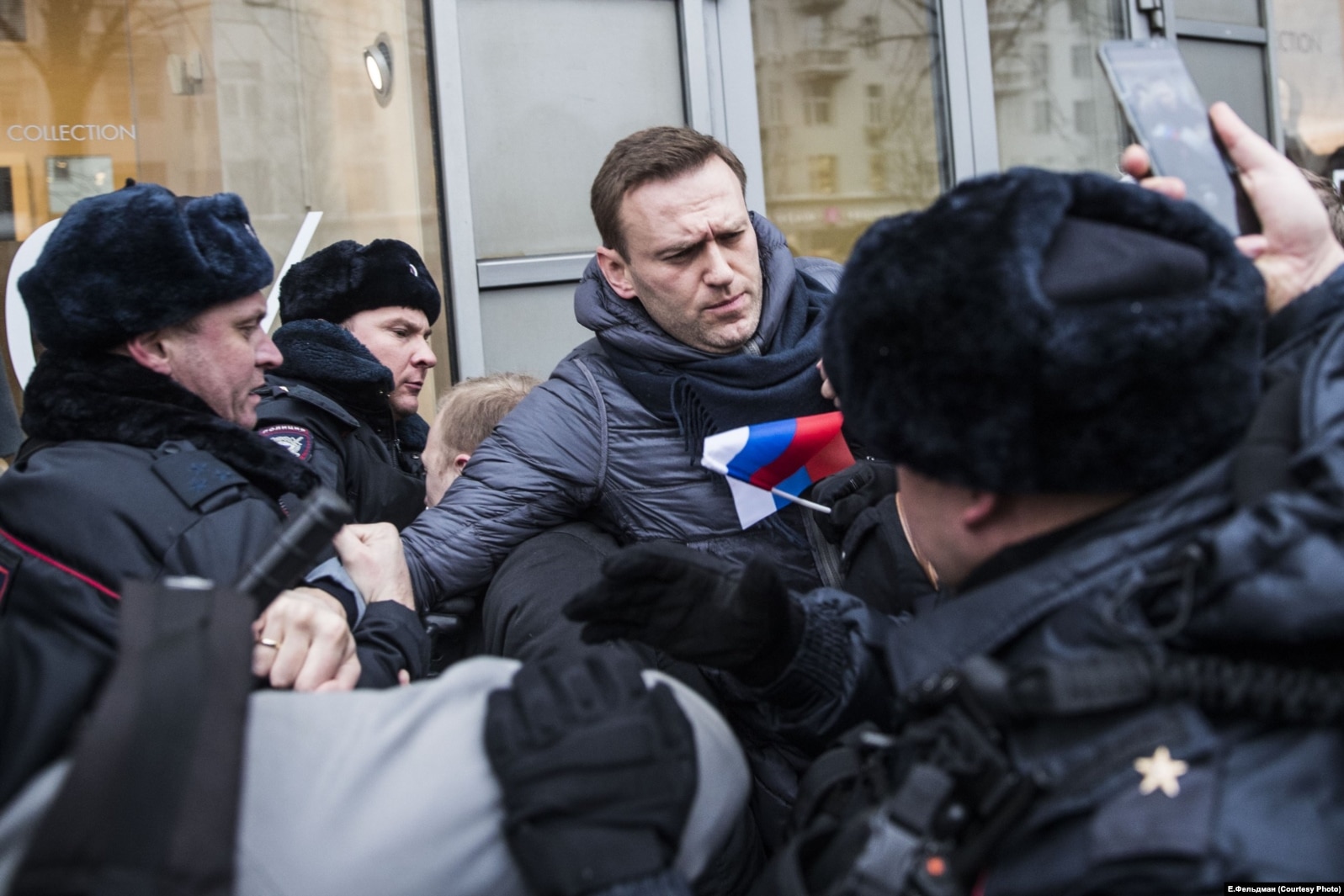 28 января Алексей Навальный был задержан на Тверской улице в самом начале акции в рамках забастовки избирателей