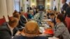 Sednica Odbora za spoljne poslove u Skupštini Srbije na kojoj se glasalo o predlogu Rezolucije koja predviđa da Srbija uskladi svoju spoljnu politiku sa Evropskom unijom i uvede Rusiji sankcije zbog invazije na Ukrajinu. 24.4.2023