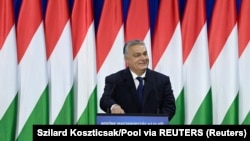 Orbán Viktor évértékelője Budapesten 2024. február 17-én