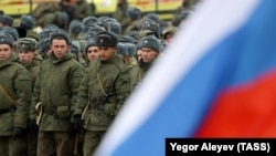 Мобилизованные на войну против Украины россияне. Иллюстративное фото