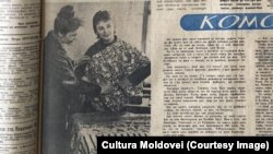 Mostre de „materie nețesută”. „Cultura Moldovei”, 29 Martie 1964. 