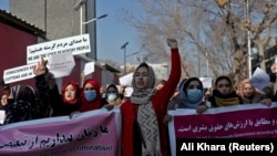 اعتراض زنان در کابل. عکس از آرشیف