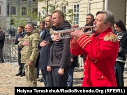 Міська церемонія прощання з загиблими воїнами у Львові