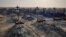 Graves of Russian Wagner mercenaries are seen at a cemetery near the village of Bakinskaya in the Krasnodar region, Russia, in January 2023.