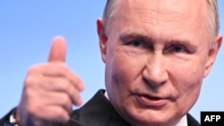 Vlagyimir Putyin 2024. március 18-án Moszkvában
