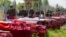 Поховання загиблих учасників війни на боці Росії в окупованому Луганську, травень 2023 року