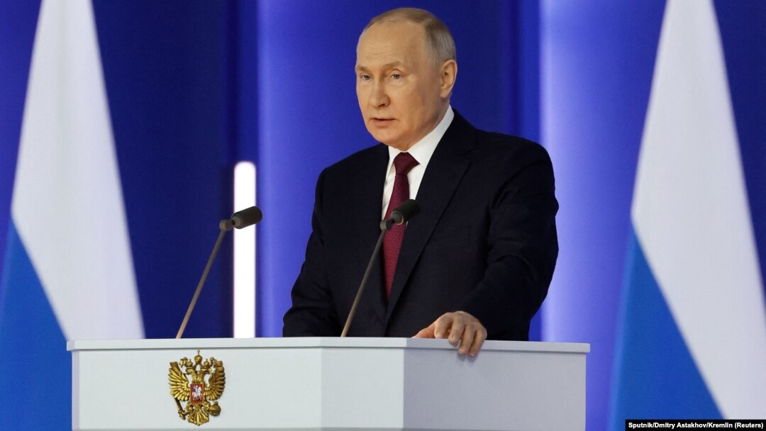 Владимир Путин - годишно обраќање, Москва, 21.02.2023