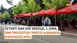 Protesti 'rad' za Srbe na severu 