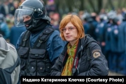 Ктерина Клочко 13 квітня 2014 року. Фото з її власного архіву