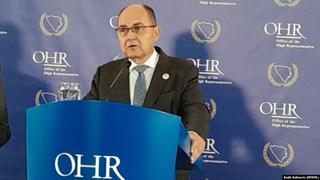 Christian Schmidt, visoki predstavnik u Bosni i Hercegovini.
