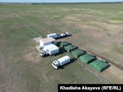 Лагерь для оказания медицинской помощи. Абайская область, 11 июня 2023 года