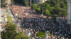 Šesti protest &quot;Srbija protiv nasilja&quot; bio je masovan kao i prethodni. Beograd 9. jun 2023.