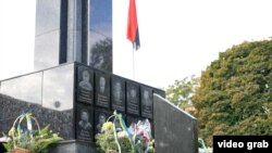 Мемориал павшим бойцам ВСУ. Берегово, Украина. 2023 год
