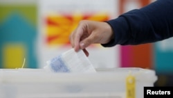 Votimi për zgjedhjet e 8 majit në Maqedoninë e Veriut. 
