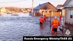 Орскидеги суу каптаган аймак. 