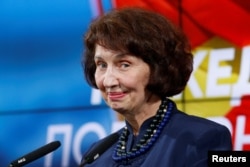 Гордана Сільяновська-Давкова, яка перемогла на виборах президента Північної Македонії