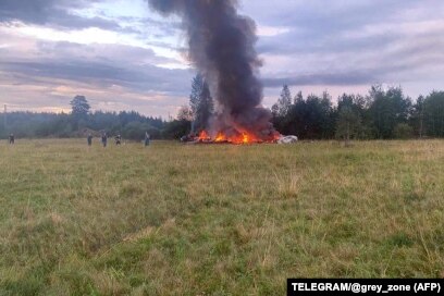 Ten Dead After Crash Of Plane Belonging To Wagner Group; Prigozhin On  Passenger List