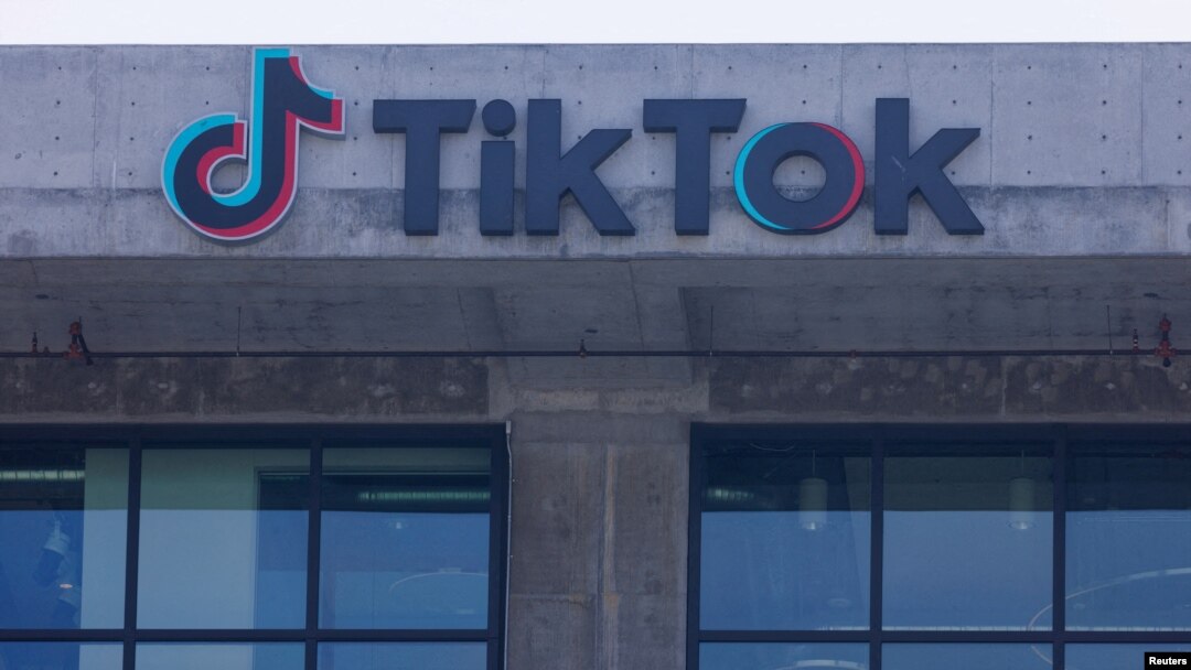 Деловната зграда на TikTok е прикажана во Калвер Сити, Калифорнија, САД, 26 април 2023 година