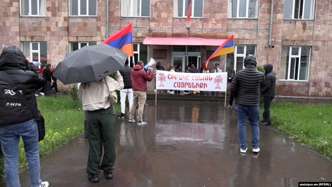 «Շիրակը հանուն հայրենիքի» նախաձեռնությունը ակցիա է իրականացնում Գյումրիում, 14-ը մայիսի, 2024թ.