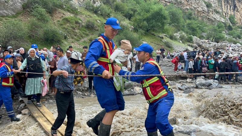 Қырғызстанның Ош облысында тасқын салдарынан сегіз адам мерт болды