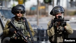 ისრაელი ჯარისკაცები იორდანეს დასავლეთ ნაპირზე. (არქივი) 