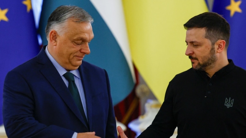 Орбан в Киеве предложил прекратить огонь и договариваться с Россией о мире