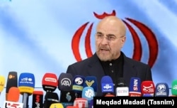 Iranian parliament speaker Mohammad Baqer Qalibaf (file photo)