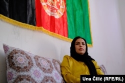 Seema Stanikzai worked as a journalist in Afghanistan and then as a deputy governor for the Shebarghan region.