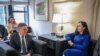 Средба на косовската претседателка Османи со американскиот специјален советник н Стејт департментот Дерек Шоле во Њујорк