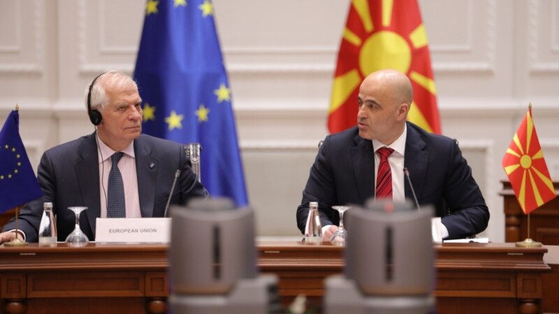 Borrell: Ndryshimet kushtetuese i hapin rrugë anëtarësimit të Shkupit në BE