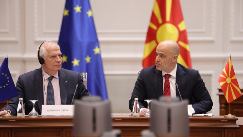 Borrell očekuje nacionalno jedinstvo za ustavne promene u Severnoj Makedoniji 