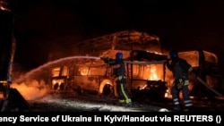 Киев, 16.05.2023 - Последици од рускиот воздушен напад врз Киев