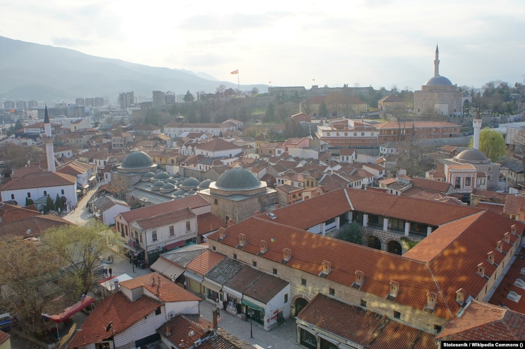 Çarshia e Vjetër e Shkupit, e njohur edhe si Çarshia Turke.