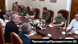 Встреча президентов Украины и Болгарии в Софии, 6 июля 2023 года
