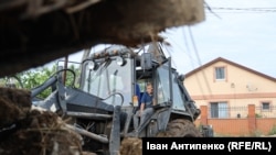 Цяпер Белазёрка, дзе ўраджэнец Беларусі ўчыніў ваеннае злачынства, пад сталымі расейскімі абстрэламі. Ілюстрацыйнае фота