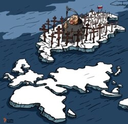 Təcrid - Gündüz Ağayevin karikaturası