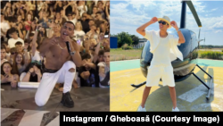 Gheboasa is the name by which Gabriel Gavris, a 21-year-old man from Targoviște, is known. He became one of the most popular singers of "trapanele" -- a combination of manele and hip-hop.