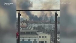 Incendiu în Delta Văcărești 