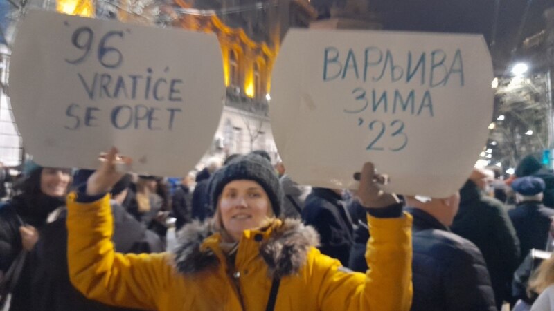 Šesti protest u Beogradu zbog navoda o izbornoj krađi, u štrajku glađu još dva opozicionara