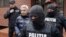 Romania Dan Diaconescu Dan is escorted by police when leaving his home, in Bucharest, April 6, 2023. Inquam Photos / Octav Ganea