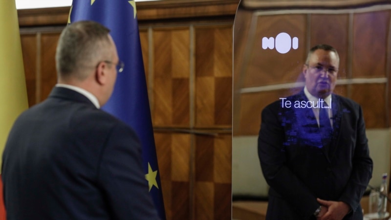 Premierul României, Nicolae Ciucă are un nou consilier - robotul Ion 