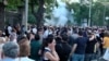 WATCH: Police In Armenia Use Stun Grenades On Anti-Government Protesters