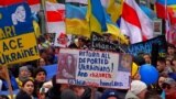 Brussels March Urges Solidarity With Ukraine As Russian Invasion Enters Third Year