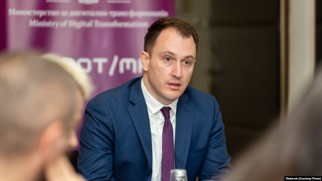 Стефан Андоновски, министер за дигитална трансформација