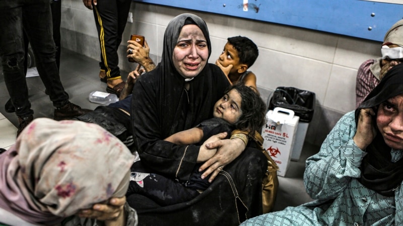 Газа: ооруканага жашынган эл, жааган ок