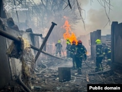 Последствия обстрела Одессы. Украина, 15 марта 2024 года