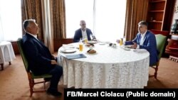 Premierii român și maghiar, Marcel Ciolacu, respectiv Viktor Orbán, au avut o întâlnire informală.