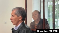Калима Джапарова в зале суда во время оглашения ей приговора. Шымкент, 24 мая 2024 года