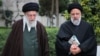 Supreme Leader Ayatollah Ali Khamenei (left) was believed to have groomed President Ebrahim Raisi (right) to succeed him. (file photo)