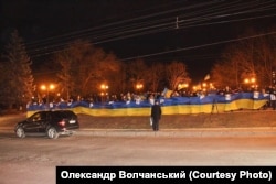 Майдан в Луганске, март 2014 года